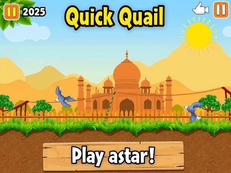 Quick Quail Gameplay Screenshot - Indian Themed Obstacles